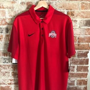 New Men’s Nike Ohio State Sideline Polo